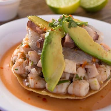 Tostada Anzuelitos