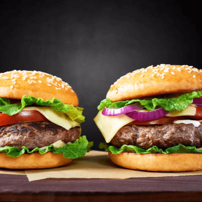2x HAMBURGUESAS Clasicas 100 Gr