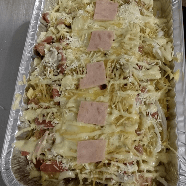 Combo Salchipapa Salvajada Mediana Para 2 + Bebida