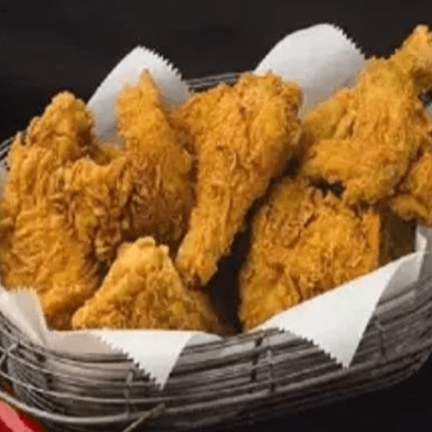 Pollo a la Broaster pareja