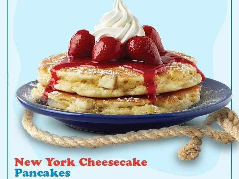New York Cheescake Pancakes