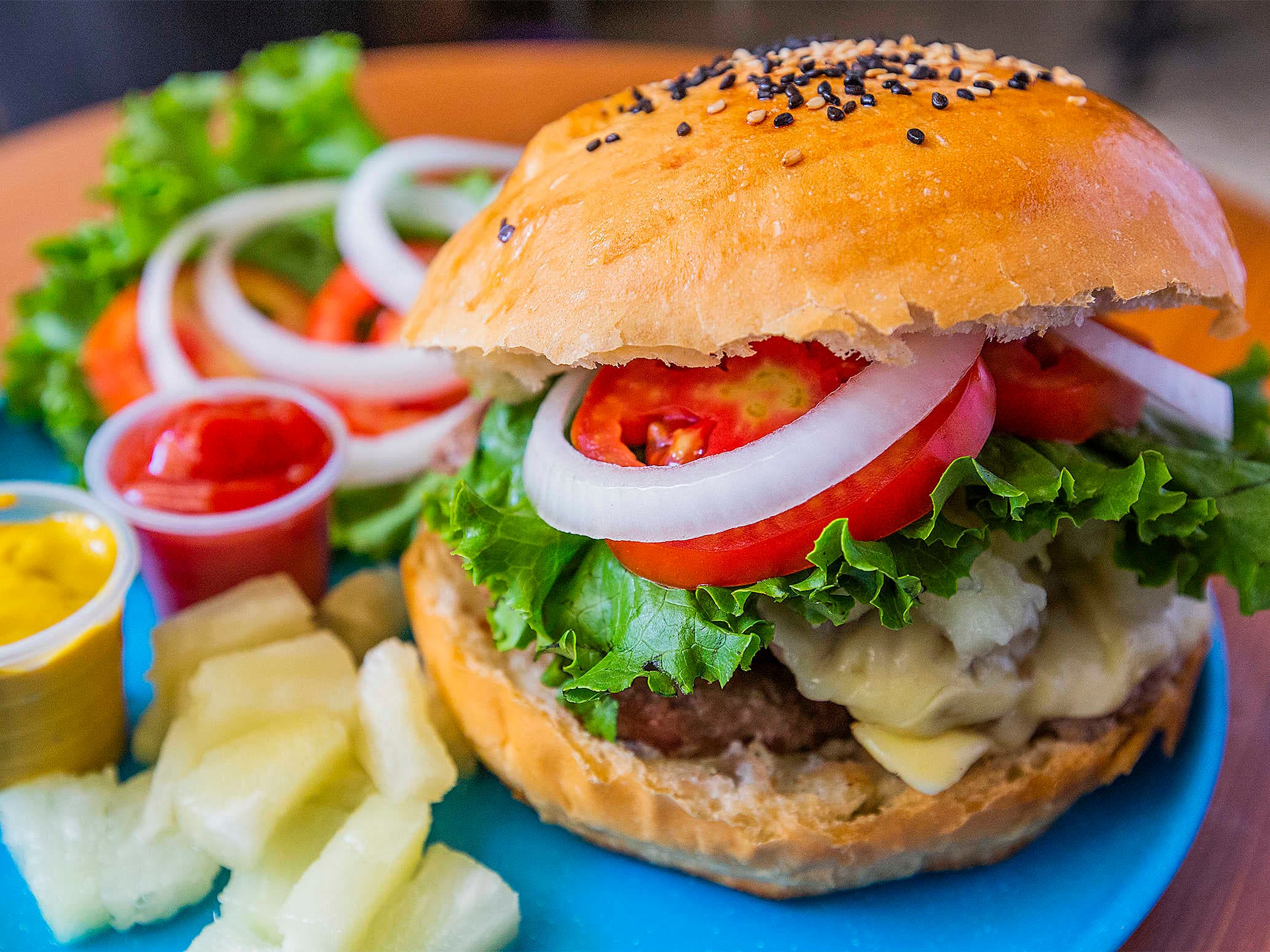 Hamburguesa Hawaina
