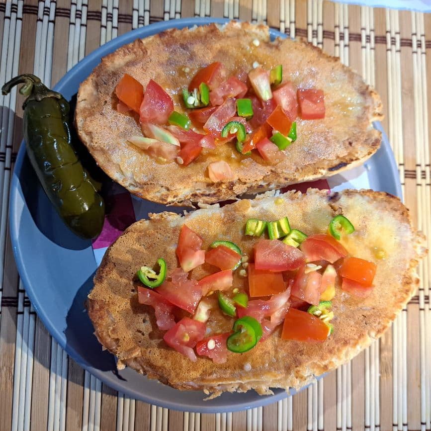 Mollete con Pico de Gallo