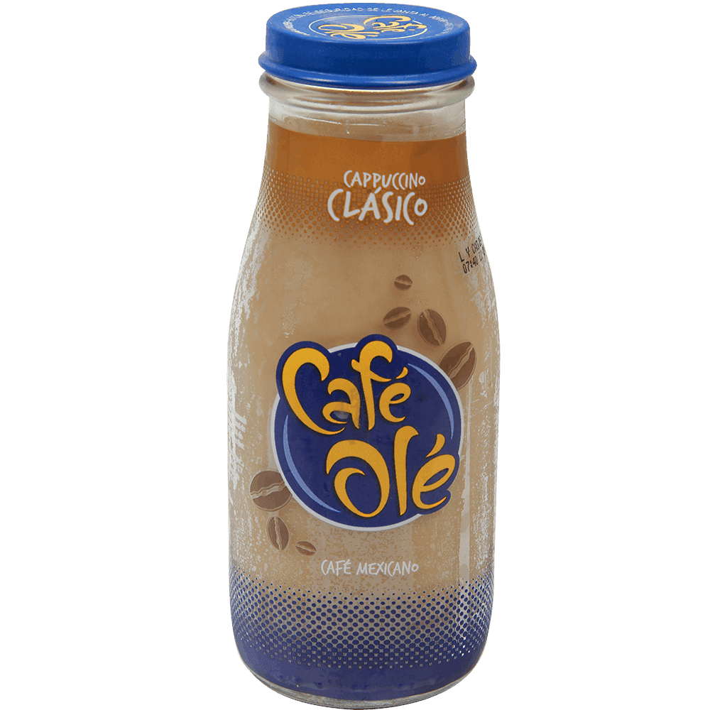 Clasico Capuccino Cafe Ole 281 ml botella