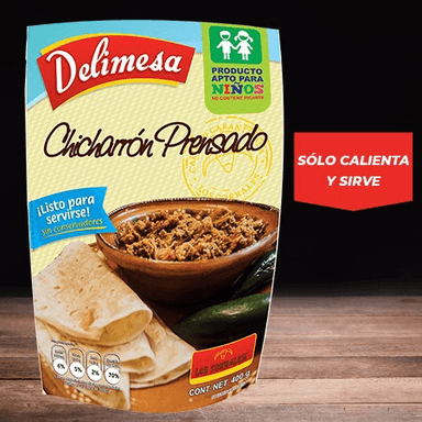 Guiso Chicharrón Prensado Salsa Verde (S/ Picante)
