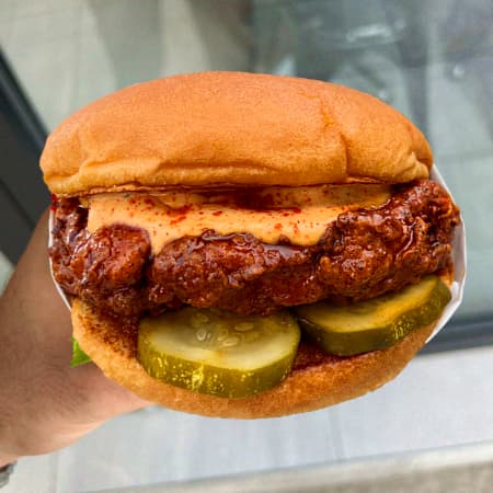 Hot Honey Chicken Sandwich