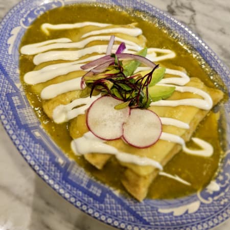 Enchiladas Verdes