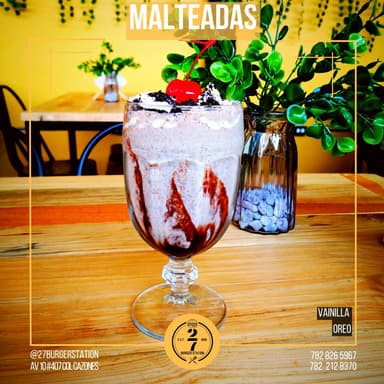 Malteada de Vainilla