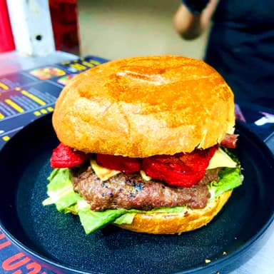 Hamburguesa Espacial.