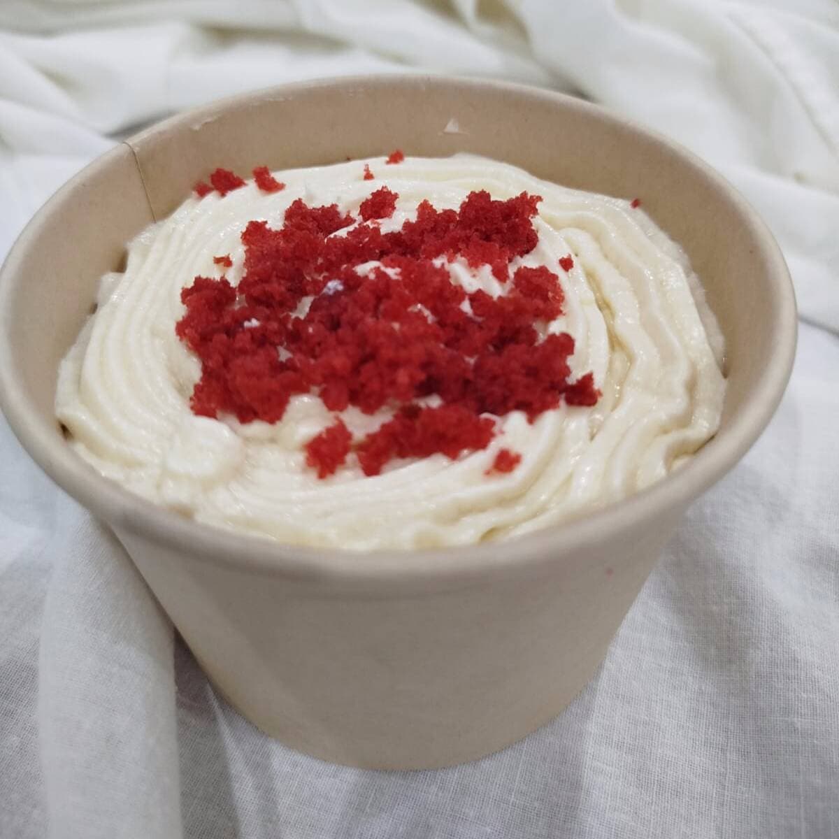 Cuchareable Red Velvet con Frosting  - 12 Oz