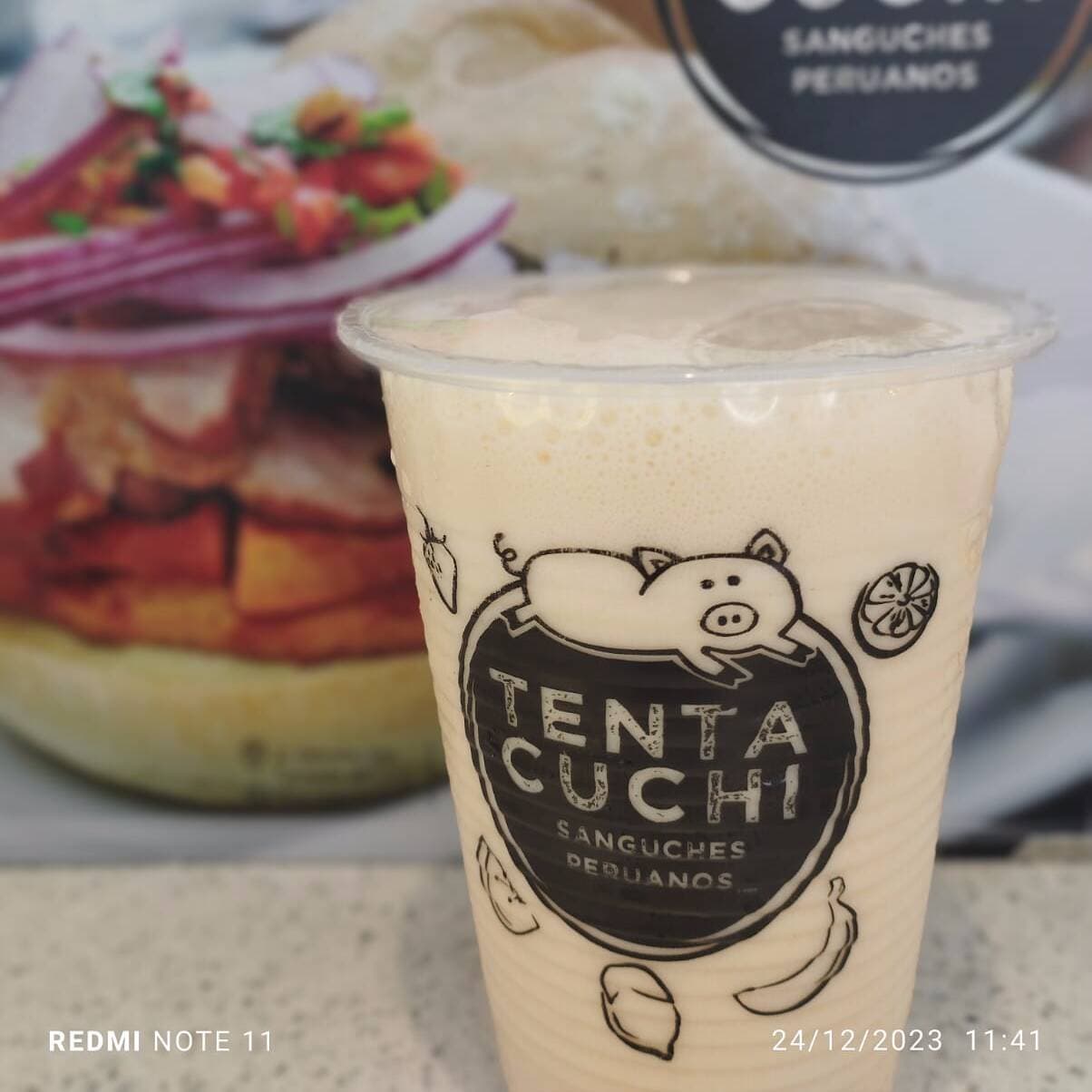 Batido de Plátano con Leche