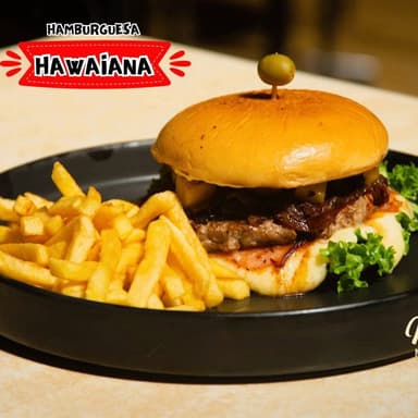 Hamburguesa Hawaiana