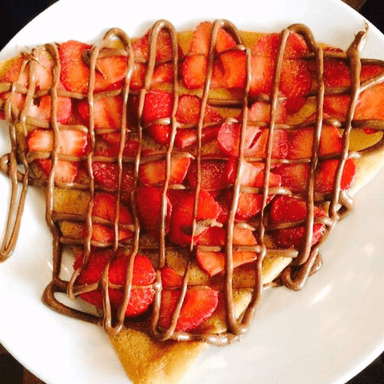 Crepa de NUTELLA con Fresas