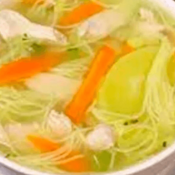 Sopa Dieta de Pollo