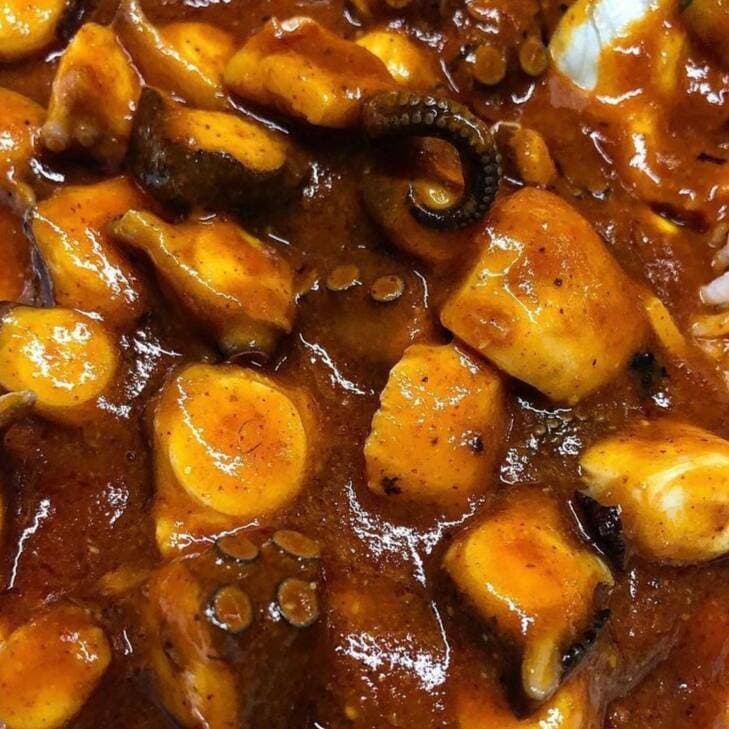 Pulpo a la Diabla
