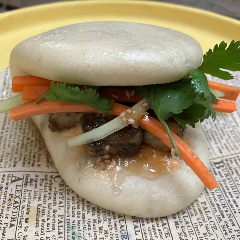Bao de Tofu Frito