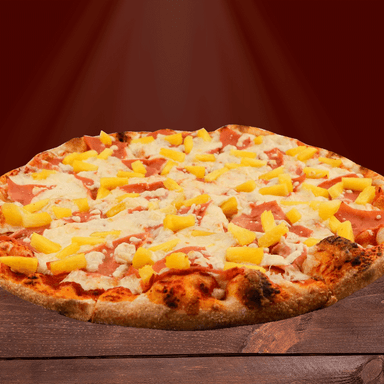 Pizza Gourmet Jamón & Piña Alto