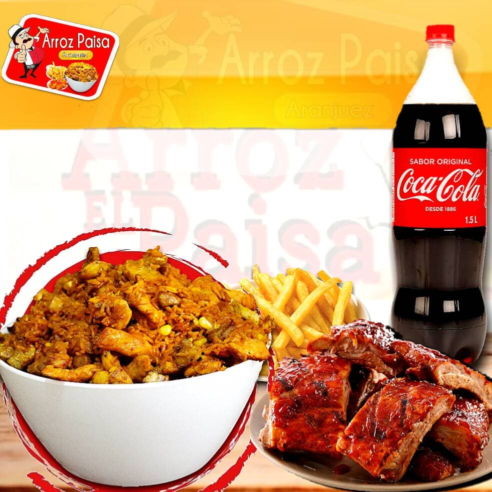 Combo Familiar Costillas + Gaseosa
