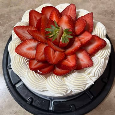 Pastel Tres Leches con Fresa