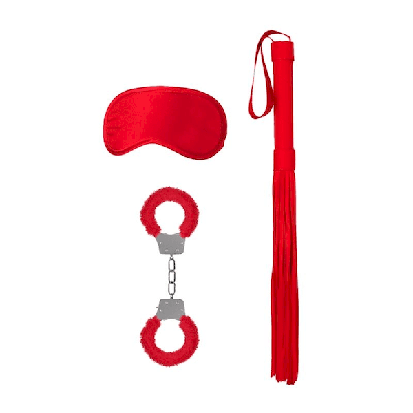 SHOTS OUCH INTRODUCTORY BONDAGE KIT 1 RED