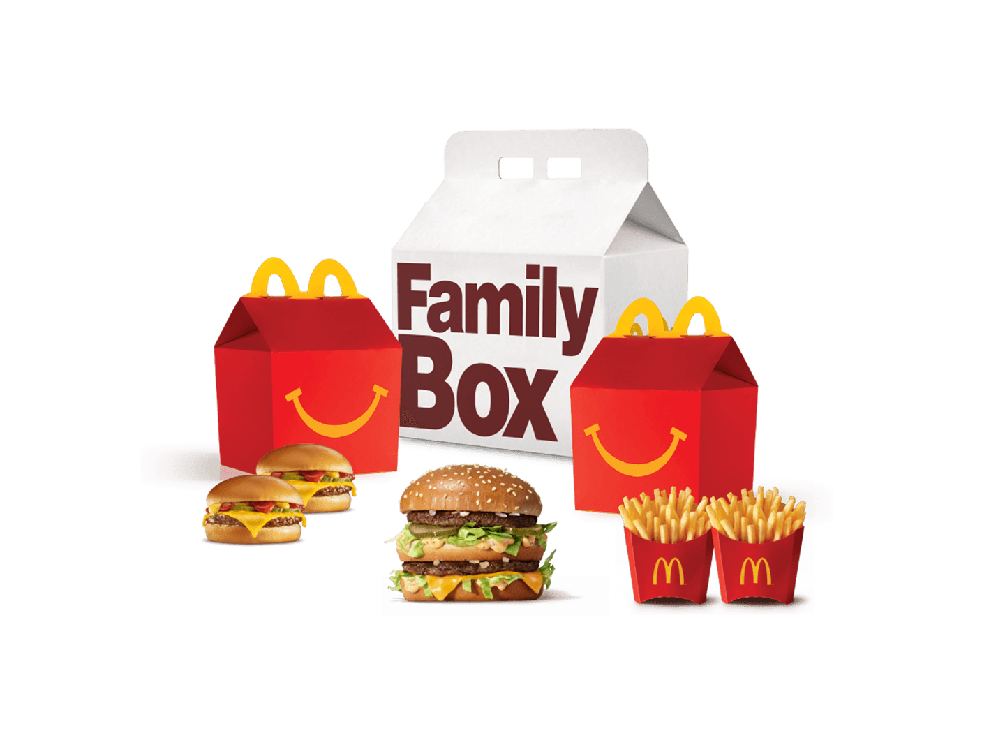 Family Box 2 adultos sin bebibas y 2 niños
