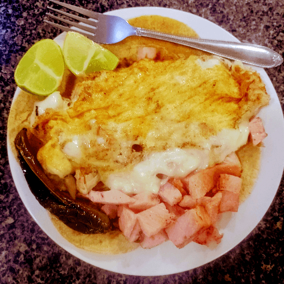 Chuleta Ahumada, Extra Queso, Charros y Bebida
