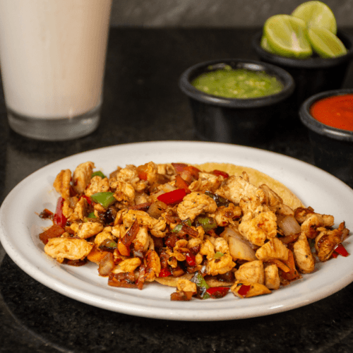 Taco de Alambre de Pollo