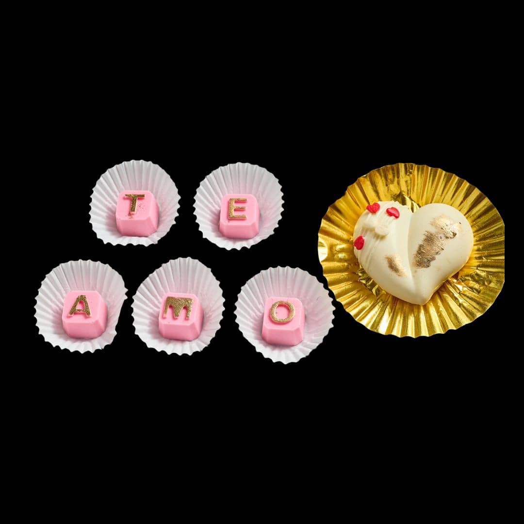 Chocolates San Valentin Te amo