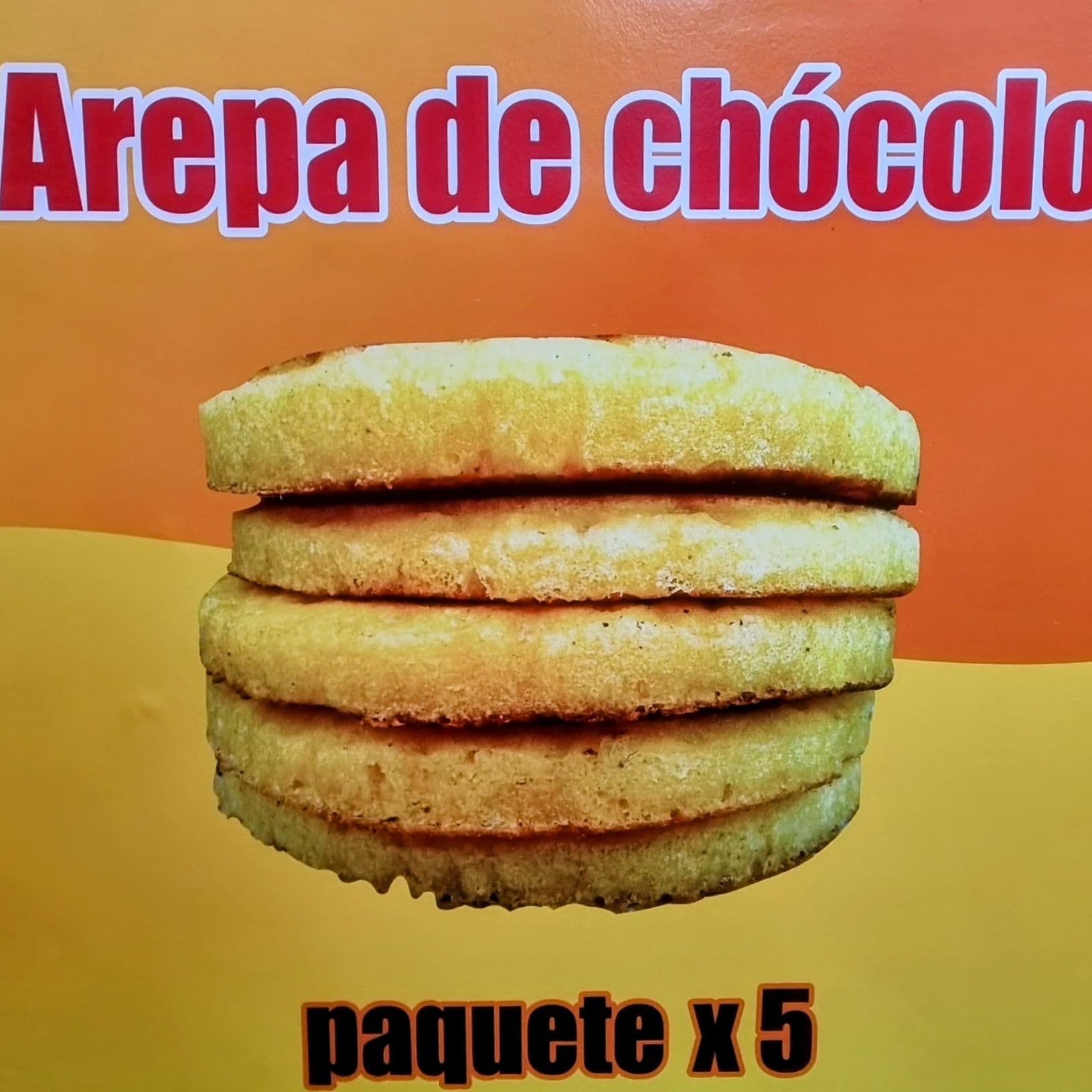 Combo Paquete de 5 Arepas mas 1/2 Libra de Cuajada