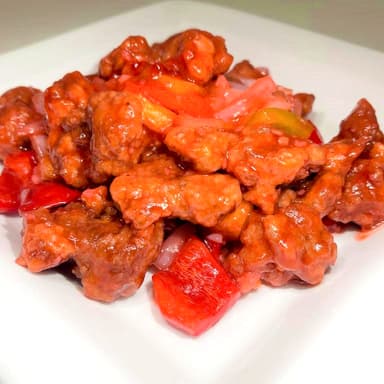 Cerdo Con Salsa Agridulce