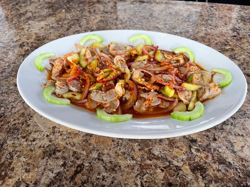 Camarones "el pulpo" nubes