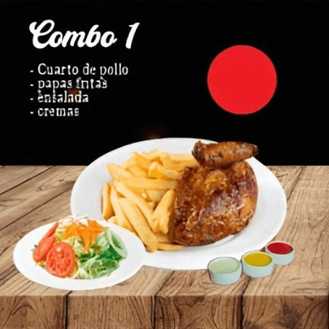 COMBO CUARTO DE POLLO