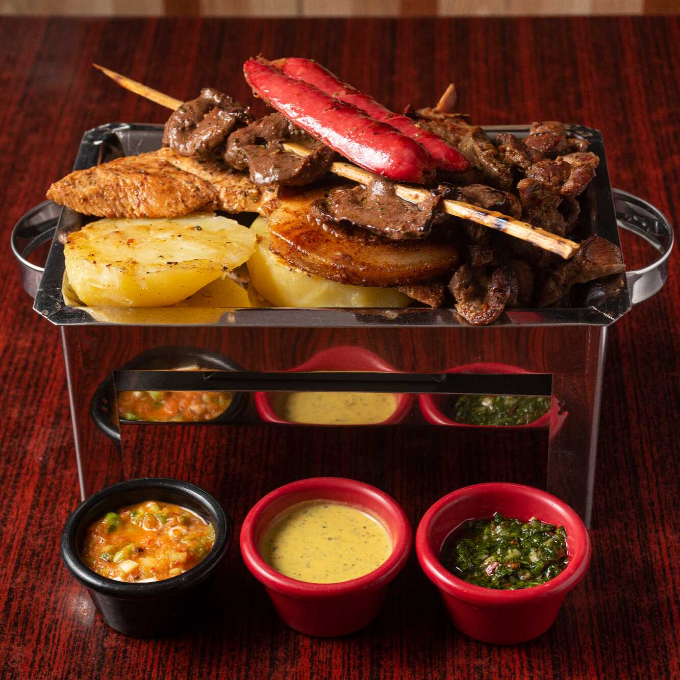 Media Parrilla Personal + Inca Kola 600 ML