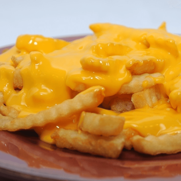 Papas con queso