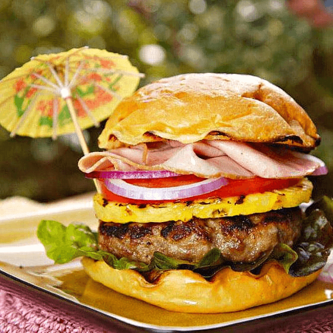 🍍Hamburguesa Hawaiana🍍