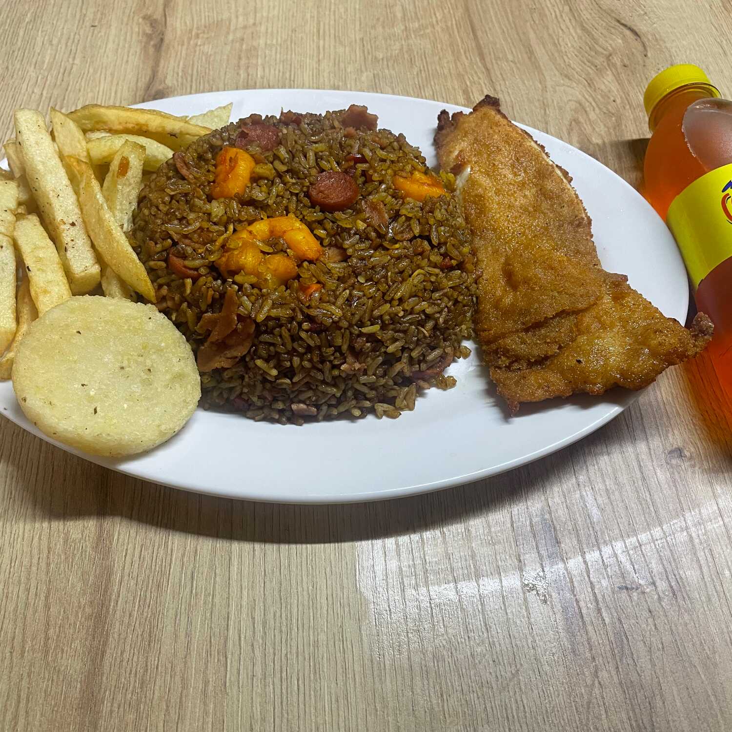 Combo Arroz Chino + Proteína + Bebida