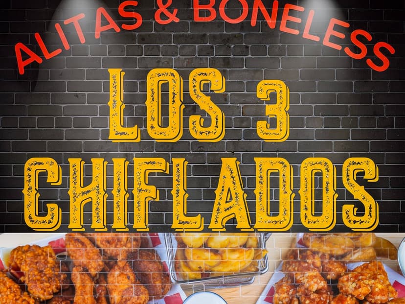 Boneless & Fries Los 3 Chiflados (Mitras)