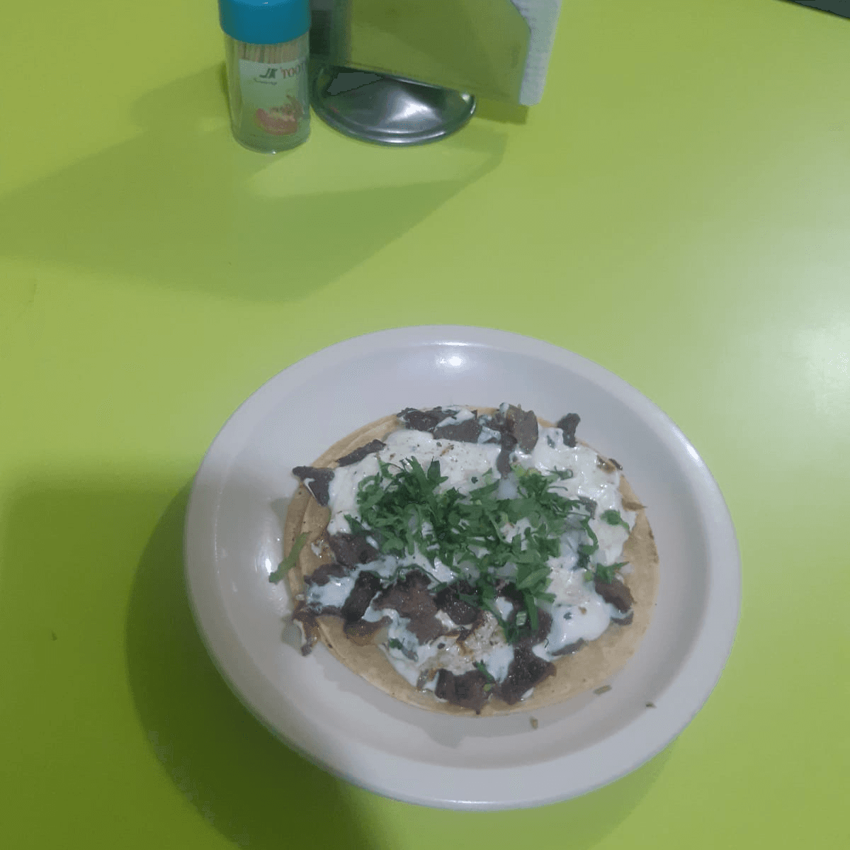 Taco de Costilla con Quesillo