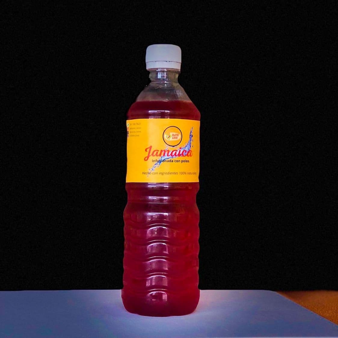 Agua de Jamaica Infusionada con Poleo