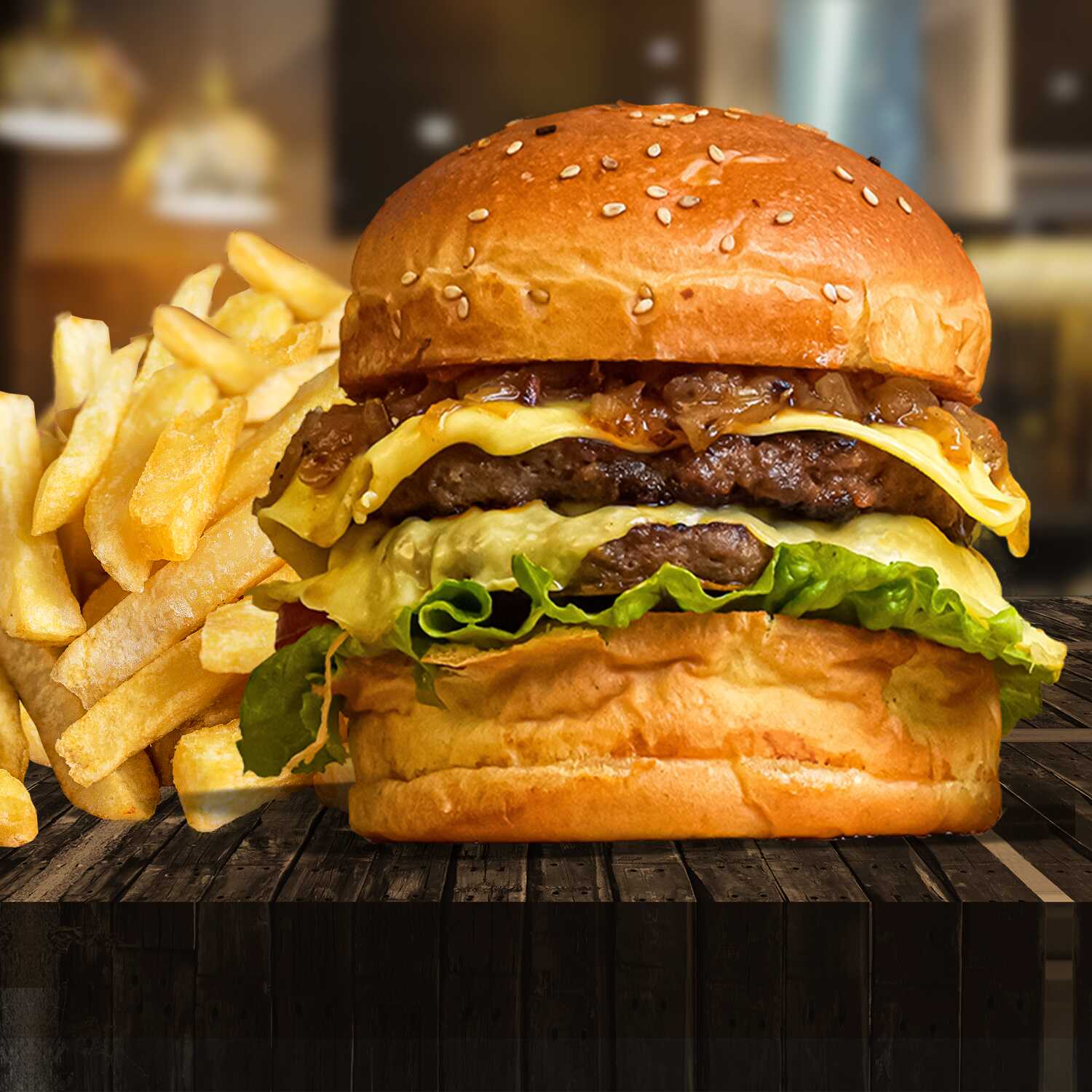 HAMBURGUESA LA JUSTA