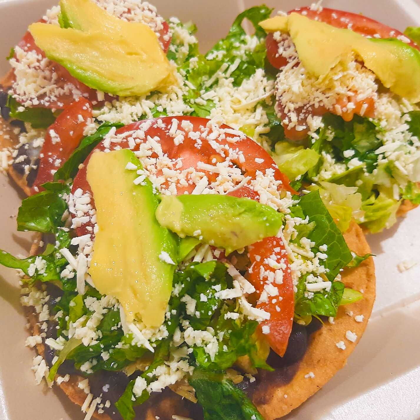 Tostadas de Pollo