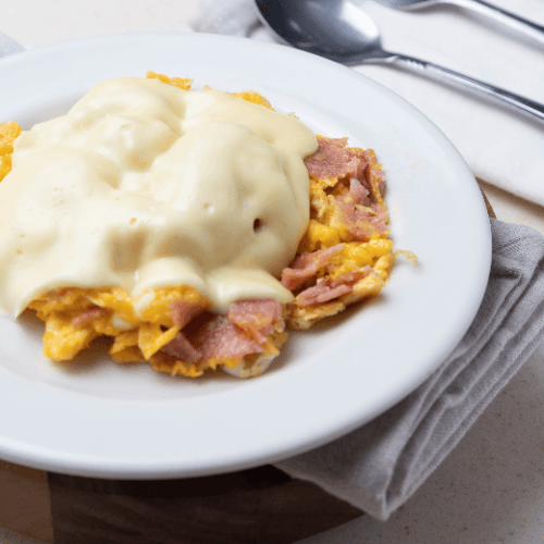 Huevos con Jamón y Queso