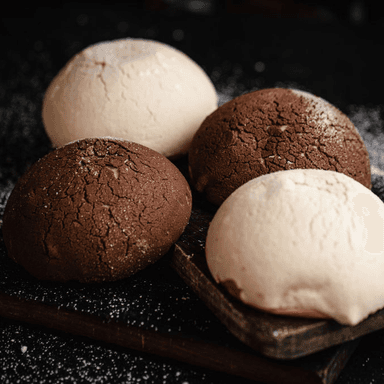 MINI PAN DULCE (CONCHA DE CHOCOLATE)