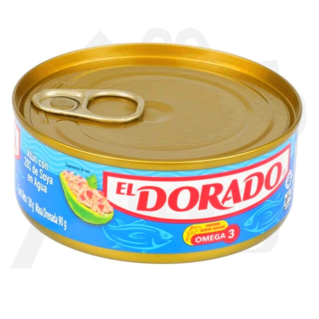 ATUN DORADO EN AGUA 130 GRS.
