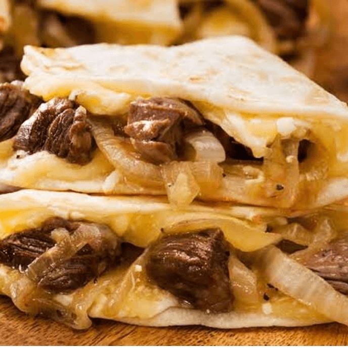 TACO DE ARRACHERA Y ALDILLA CON QUESO