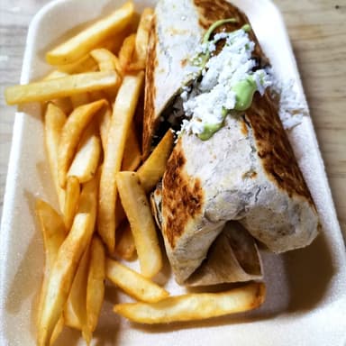 Burrito + papas
