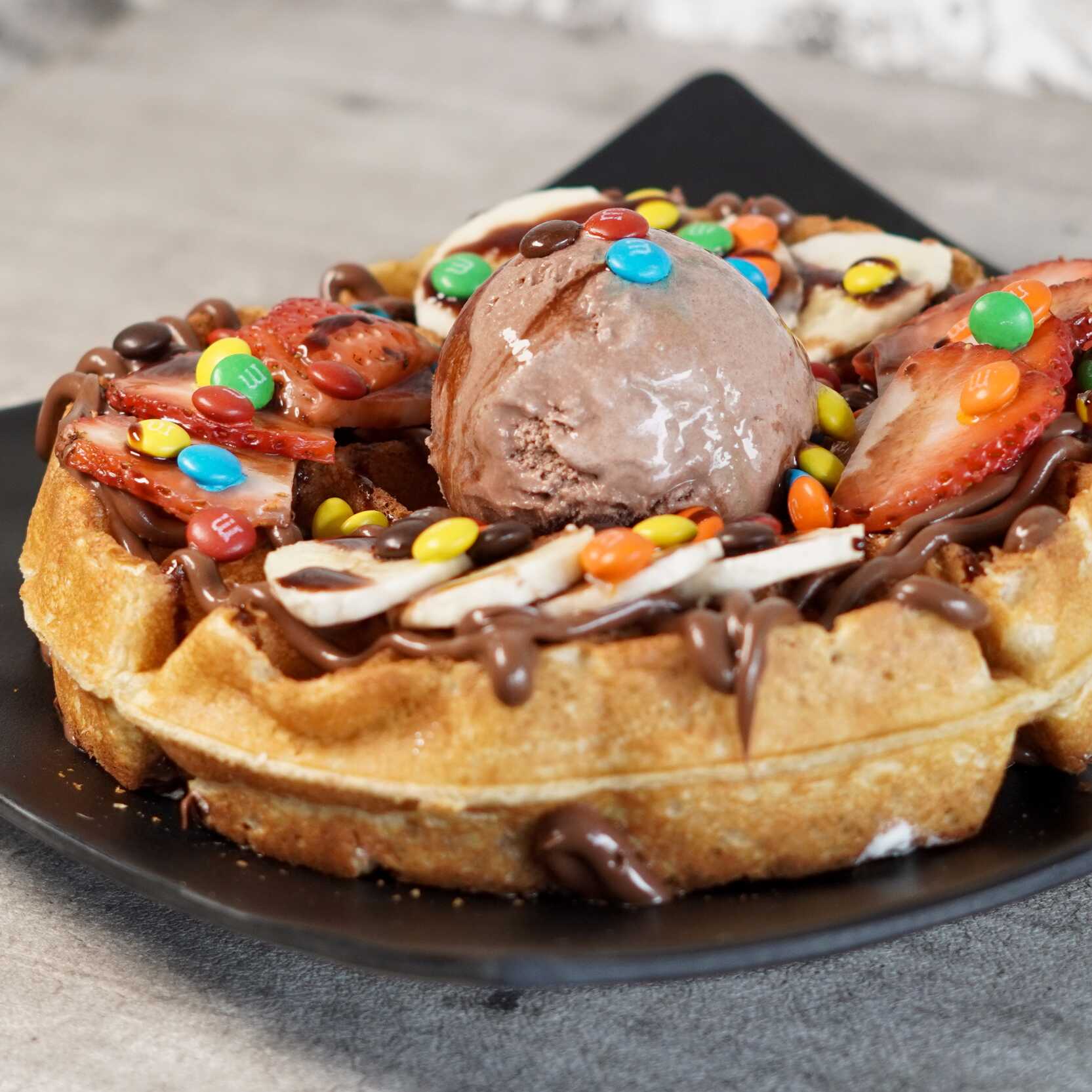 Waffle Arcoiris