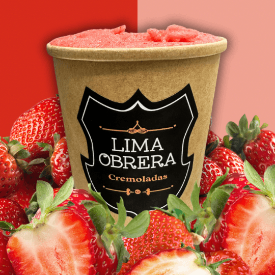 Cremolada de Fresa 1/2 L
