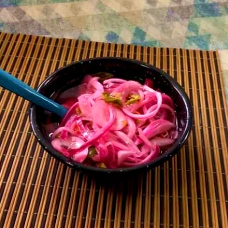 Cebolla Morada Curtida