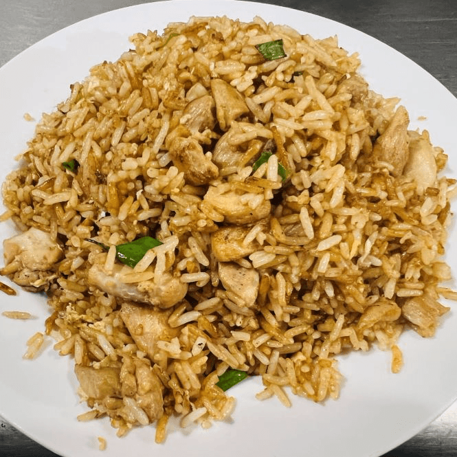 Chaufa de Pollo + Sopa o Wantan